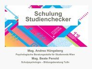 Explorix-Ergebnisse - Der Studienchecker