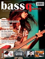 Interviews Bässe im Test Cabinet Special - De Gier Guitars & Basses