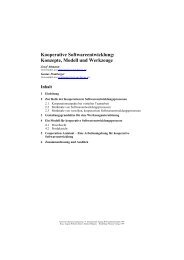 Kooperative Softwareentwicklung - Software Engineering