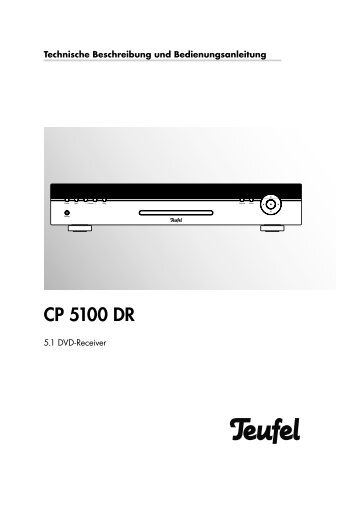 CP 5100 DR - Teufel