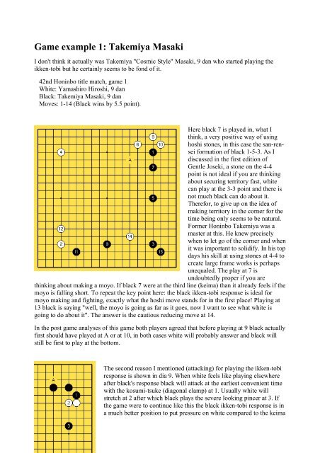 Gentle Joseki.pdf - Computer Science Club