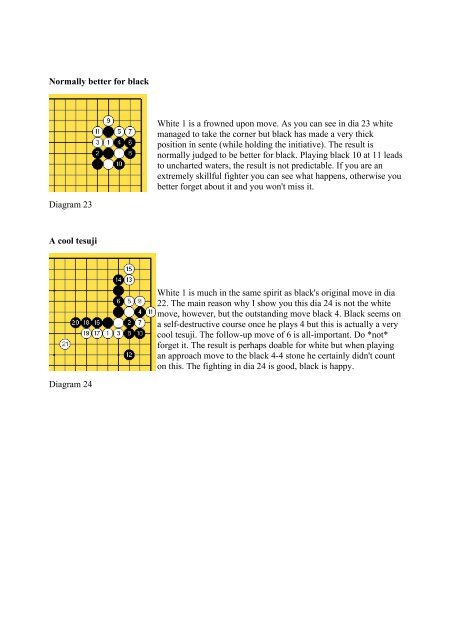 Gentle Joseki.pdf - Computer Science Club