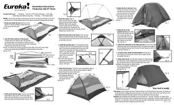 Timbrline SQXT - Eureka Tent