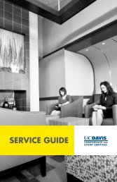 SERVICE GUIDE - UC Davis | Conference and Event Services ...