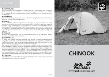 CHINOOK - JACK WOLFSKIN