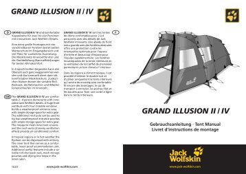 GRAND ILLUSION II I IV 5 - JACK WOLFSKIN