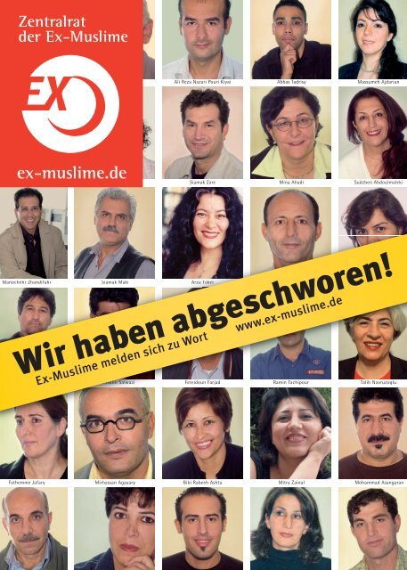 Wir haben abgeschworen! - Zentralrat der Ex-Muslime