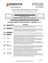 Compact Disc Releases compact disc releases