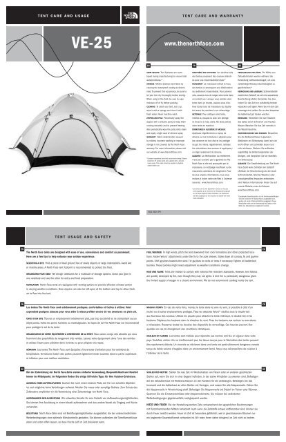 ve 25 the north face