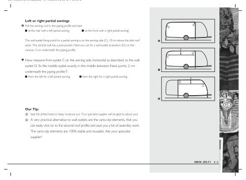 Instruction Manual and Maintenance Tips for your dwt ... - dwt-Zelte