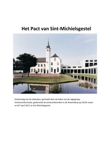 Het Pact van Sint-Michielsgestel - Connekt