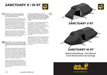 SANCTUARY II I III RT - JACK WOLFSKIN