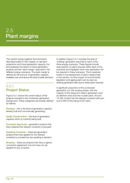 Electricity Ten Year Statement - National Grid