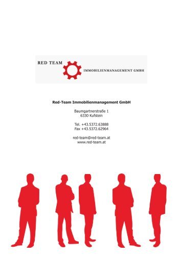 Red-Team Immobilienmanagement GmbH Baumgartnerstraße 1 6330