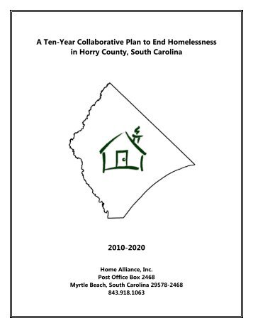 A Ten-Year Collaborative Plan to End Homelessness in Horry ...