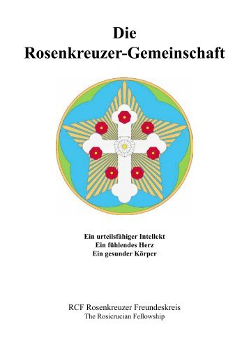 Die Rosenkreuzer-Gemeinschaft - RCF Rosenkreuzer Freundeskreis