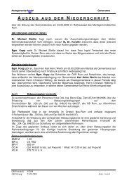 Gemeinderatssitzung (44 KB) - .PDF - Marktgemeinde Rum - Land ...