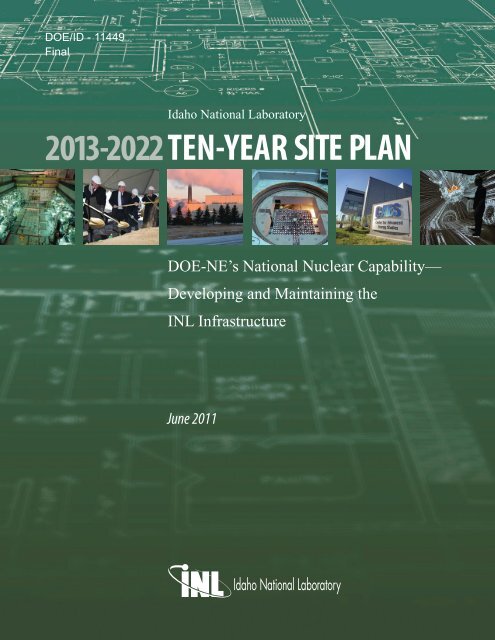 2013-2022 TEN-YEAR SITE PLAN - Idaho National Laboratory