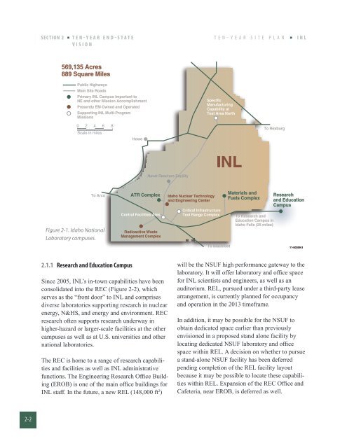 2013-2022 TEN-YEAR SITE PLAN - Idaho National Laboratory