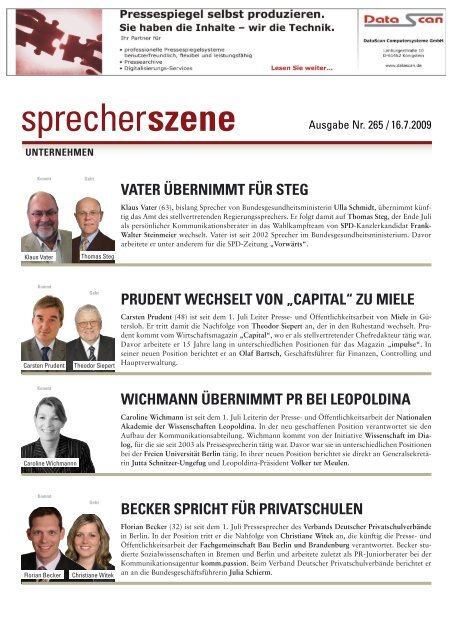 capital - pressesprecher