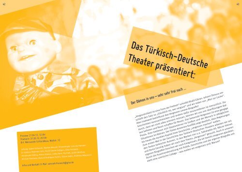 Interview mit Andy Kreichelt, Pressesprecher Theaterfrühling ...