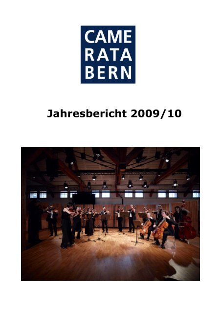 2009/10 - Camerata Bern
