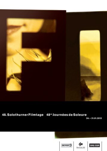 Download Programm 48. Solothurner Filmtage (PDF 9.9 MB