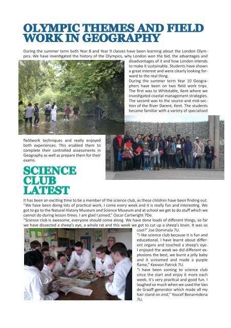 DG Newsletter Autumn 2012.pdf - Deptford Green School