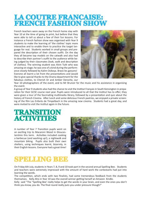 DG Newsletter Autumn 2012.pdf - Deptford Green School