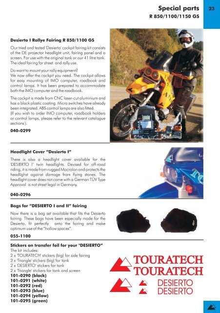 Download as PDF - Touratech Nordic