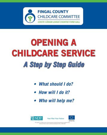 Opening a childcare service - MOST :: Mapping Out of School Time