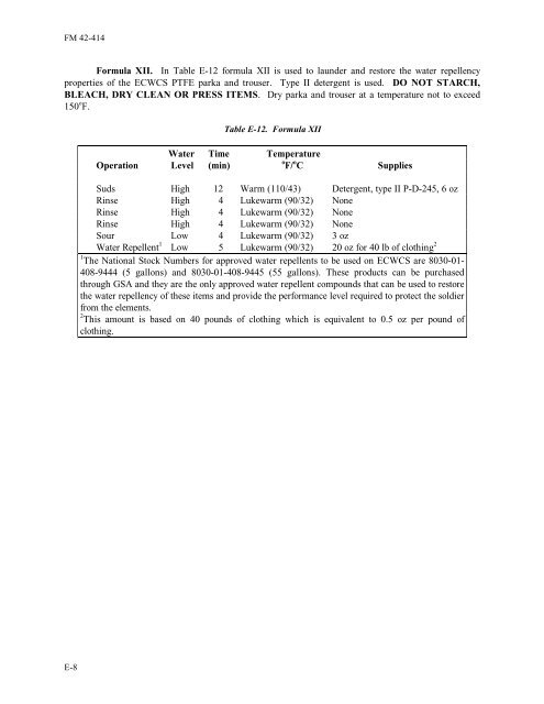 Tactics, techniques, and procedures for - Army Electronic ...