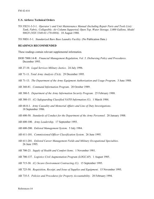 Tactics, techniques, and procedures for - Army Electronic ...