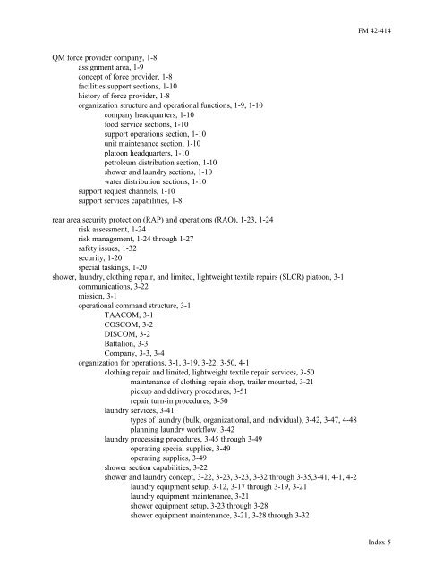 Tactics, techniques, and procedures for - Army Electronic ...