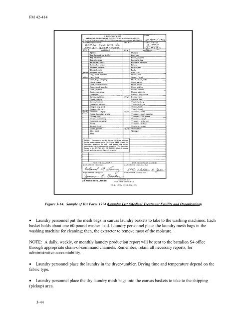 Tactics, techniques, and procedures for - Army Electronic ...