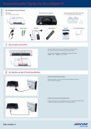 Kurzanleitung Set-Top-Box f