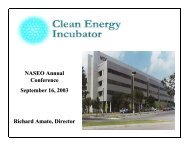 Richard Amato - National Association of State Energy Officials