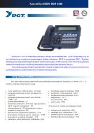 Aparat EuroISDN DGT 4310 - teletronic