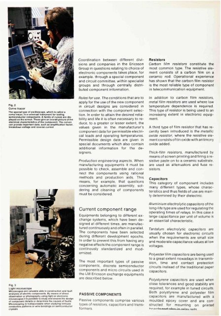 Selection and Testing of Electronic Components for LM