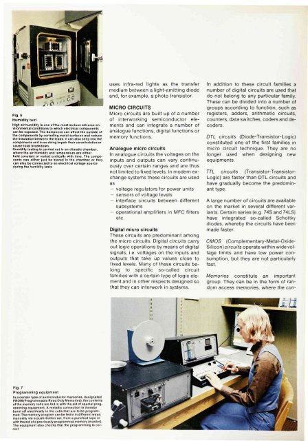 Selection and Testing of Electronic Components for LM