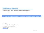 4G Wireless Networks - AT&T Labs Research
