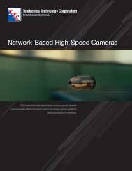 Network-Based High-Speed Cameras - Teletronics Technology ...