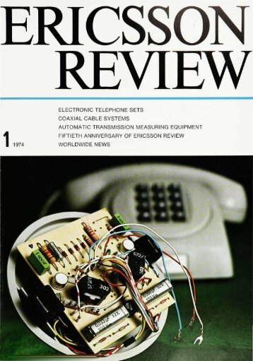 electronic telephone sets coaxial cable systems - The history of ...