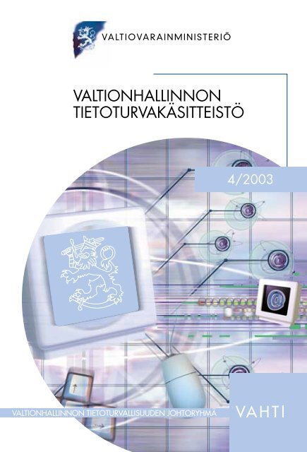 Valtionhallinnon tietoturvakäsitteistö - Valtiovarainministeriö