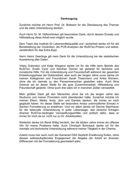 Doktorarbeit Endversion - Stiftung Tierärztliche Hochschule Hannover