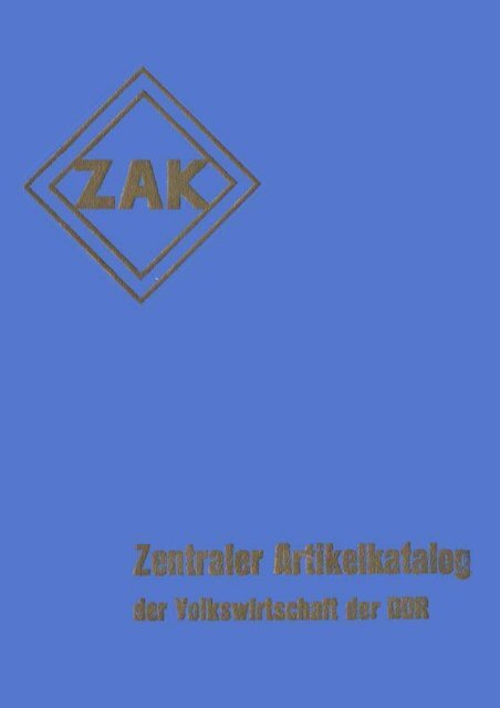 ZAK Ausgabe 1981 O - Optik-Online