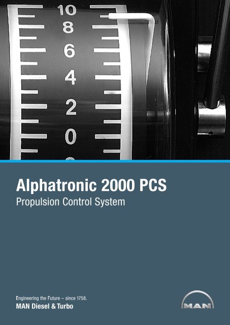 Alphatronic 2000 PCS - MAN Diesel & Turbo