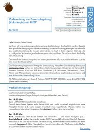 mit Fleet - nach 10 - Gastroenterologie Leverkusen