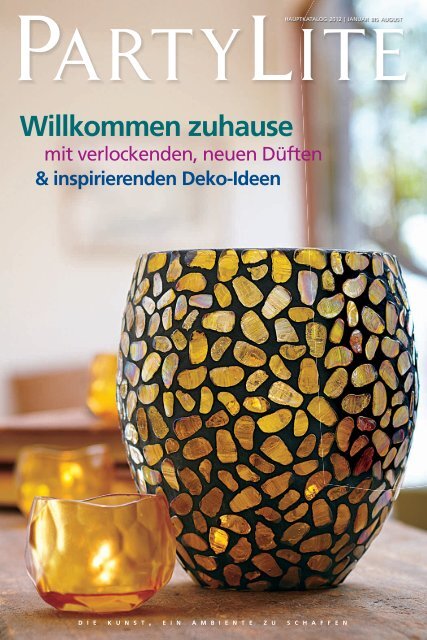 Hauptkatalog Jan-Aug 2012 - PartyLite Kataloge