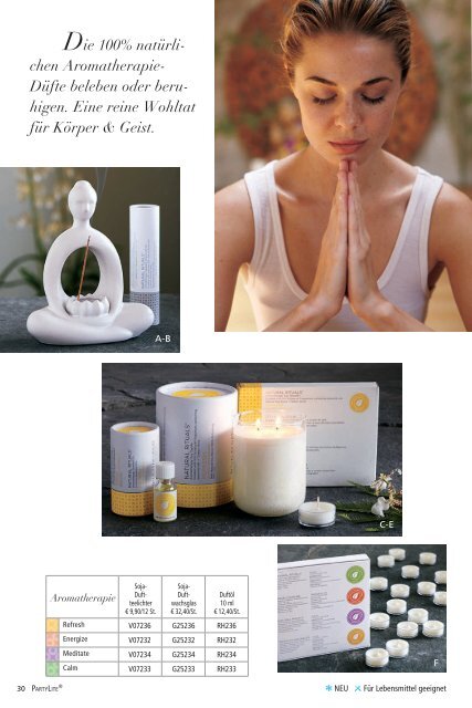 Hauptkatalog Jan-Aug 2012 - PartyLite Kataloge